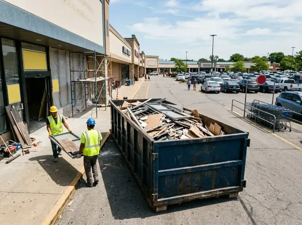 retail-store-renovation-debris-003 — frequently asked questions, Roll-off Dumpster Rentals in Hainesville, IL